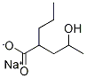 4-Hydroxy Valproic Acid Sodium Salt(Mixture of diastereomers) 구조식 이미지