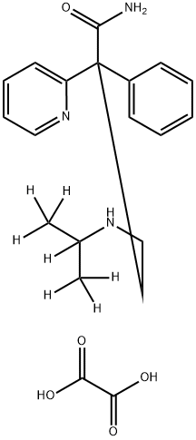 Desisopropyl Disopyramide-D7 Oxalate Structure