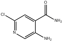 5-aMino-2-chloropyridine-4-carboxaMide Structure