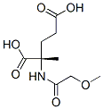 Glutamic  acid,  N-(methoxyacetyl)-2-methyl-  (9CI) Structure