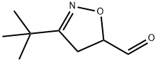 5-Isoxazolecarboxaldehyde, 3-(1,1-dimethylethyl)-4,5-dihydro- (9CI) 구조식 이미지