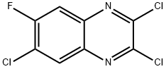 2,3,6-Trichloro-7-fluoroquinoxaline Structure