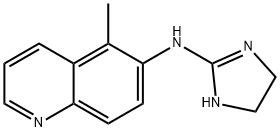 N-(4,5-Dihydro-1H-iMidazol-2-yl)-5-Methyl-6-quinolinaMine 구조식 이미지