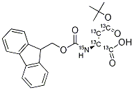 Fmoc-Asp(OtBu)-OH (U-13C4, 15N) Structure