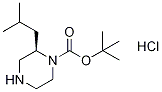 (R)-1-N-BOC-2-ISOBUTYLPIPERAZINE-HCl Structure