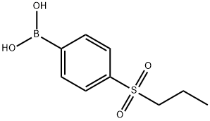 4-(Propylsulfonyl)phenylboronic acid 구조식 이미지
