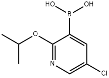 5-Chloro-2-isopropoxypyridin-3-ylboronic acid Structure