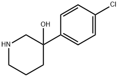 3-(4-CHLOROPHENYL)-3-PIPERIDINOL Structure