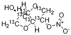 Isosorbide-13C6 2-Nitrate Structure