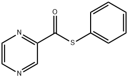 S-PHENYL PYRAZINE-2-CARBOTHIOATE Structure