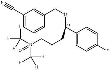 (R)-Citalopram-d6 N-Oxide Structure