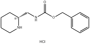 R-2-CBZ-AMINOMETHYL-PIPERIDINE-HCl Structure