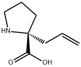 L-Proline, 2-(2-propenyl)- (9CI) Structure