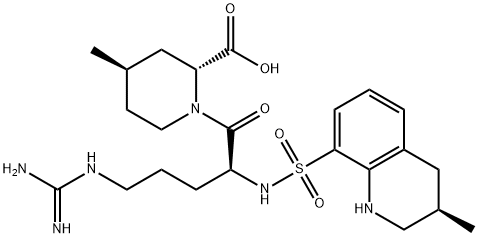 21R-Argatroban 구조식 이미지