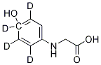 D-(-)-4-Hydroxyphenyl-d4-glycine Structure