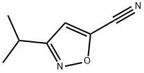3-이소프로필-5-이속사졸카르보니트릴(염분데이터:무료) 구조식 이미지