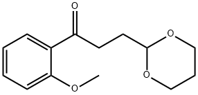 3-(1,3-DIOXAN-2-YL)-2'-METHOXYPROPIOPHENONE Structure