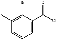 2-Bromo-3-methylbenzoyl chloride 구조식 이미지