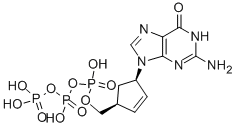 carbovir triphosphate Structure