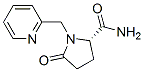 N-(2-Pyridinylmethyl)-5-oxo-L-prolinamide Structure