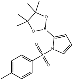 2-(4,4,5,5-Tetramethyl-1,3,2-dioxaborolan-2-yl)-1-(p-toluenesulfonyl)-1H-pyrrole Structure