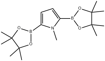 1-Methyl-2,5-bis(4,4,5,5-tetramethyl-1,3,2-dioxaborolan-2-yl)-1H-pyrrole Structure