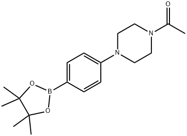 4-(4-Acetylpiperazino)phenylboronic acid, pinacol ester 구조식 이미지