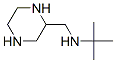 2-피페라진메탄아민,N-(1,1-디메틸에틸)-(9CI) 구조식 이미지