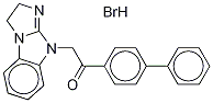1-[1,1'-Biphenyl]-4-yl-2-(2,3-dihydro-9H-iMidazo[1,2-a]benziMidazol-9-yl)-ethanone HydrobroMide 구조식 이미지