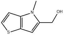 (4-METHYL-4H-THIENO[3,2-B]PYRROL-5-YL)메탄올 구조식 이미지