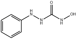 N-HYDROXY-2-페닐-1-하이드라진카복사미드 구조식 이미지