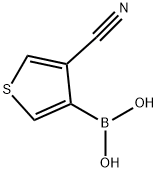 Boronic acid, B-(4-cyano-3-thienyl)- Structure