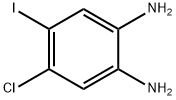 4-chloro-5-iodobenzene-1,2-diaMine Structure