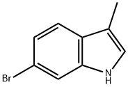 6-бромо-3-метил-1H-индол структурированное изображение