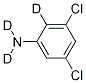 3,5-Dichloroaniline-d3 Structure