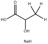 Sodium DL-Lactate-d3 Structure