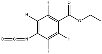 Ethyl 4-Isocyanatobenzoate--d4 Structure