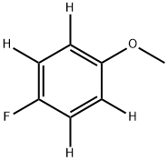 4-Fluoroanisole--d4 Structure