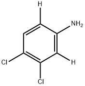 3,4-Dichloroaniline-d2 Structure