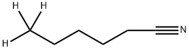 헥산니트릴–d3 구조식 이미지