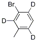 3-BroMotoluene--d3 Structure