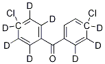 4,4'-Dichlorobenzophenone-d8 Structure