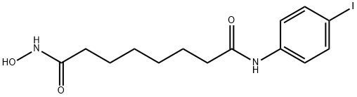 4-Iodo Suberoylanilide HydroxaMic Acid Structure