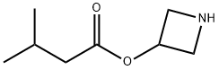 3-Azetidinyl 3-methylbutanoate 구조식 이미지