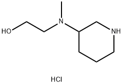 2-[Methyl(3-piperidinyl)amino]-1-ethanoldihydrochloride Structure