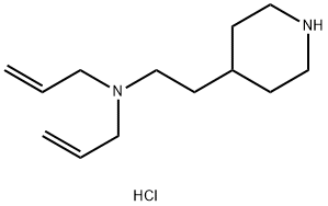 N-Allyl-N-[2-(4-piperidinyl)ethyl]-2-propen-1-amine dihydrochloride 구조식 이미지