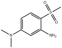 N1,N1-Dimethyl-4-(methylsulfonyl)-1,3-benzenediamine Structure