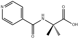 N-Isonicotinoyl-2-methylalanine Structure
