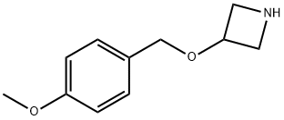 3-[(4-Methoxybenzyl)oxy]azetidine 구조식 이미지