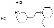 2-Ethyl-1-[2-(3-piperidinyl)ethyl]piperidinedihydrochloride 구조식 이미지